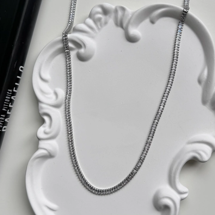 İnce Baget Su Yolu Çelik Kolye