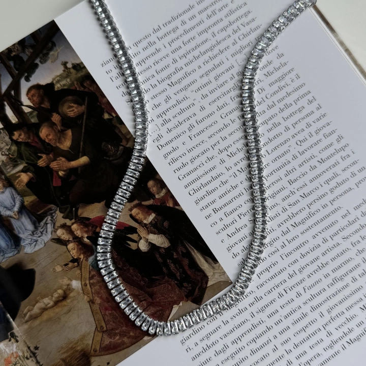 Baget Su Yolu Çelik Kolye