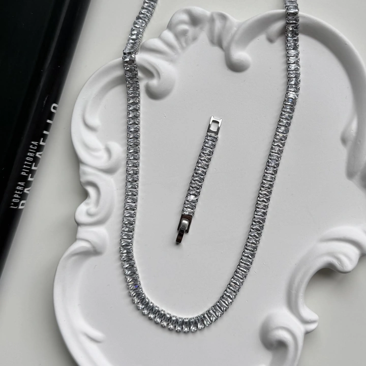 Baget Su Yolu Çelik Kolye