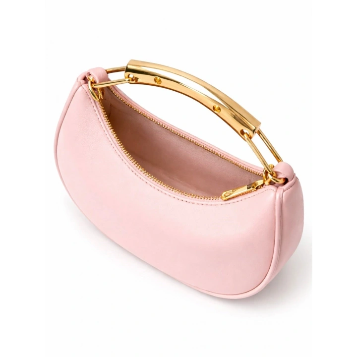 Gala Metal Saplı Pudra El, Omuz ve Çapraz Çanta
