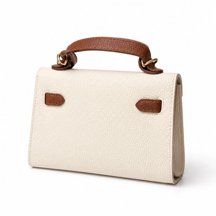 Herme Kilit Detaylı El ve Çapraz Çanta