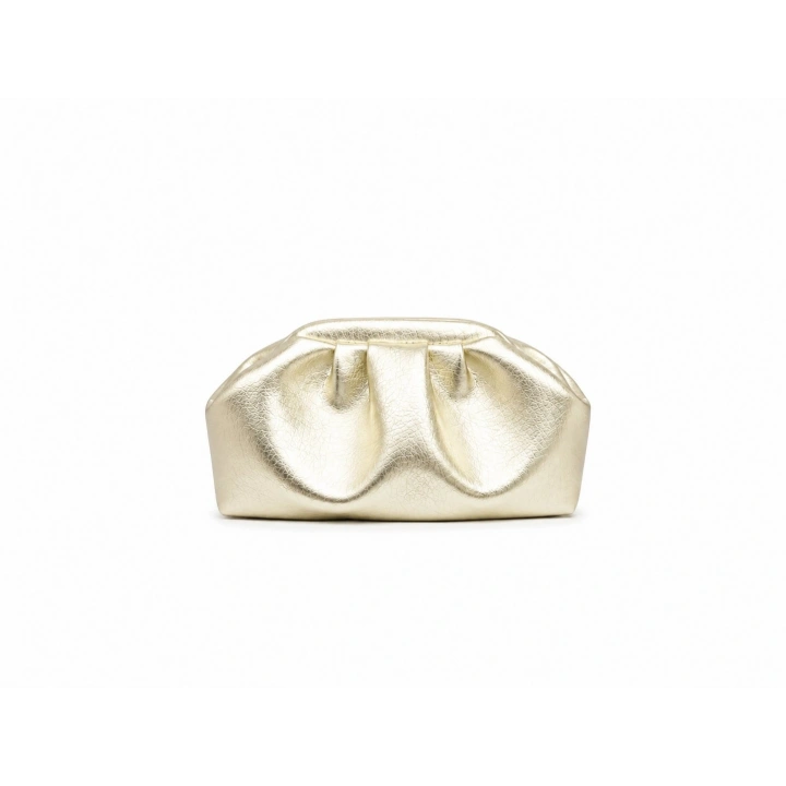 Aura Mini Gold Clutch Omuz ve Çapraz Çanta