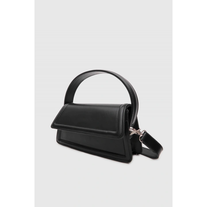 Mia Mini Siyah Çapraz ve El Çantası