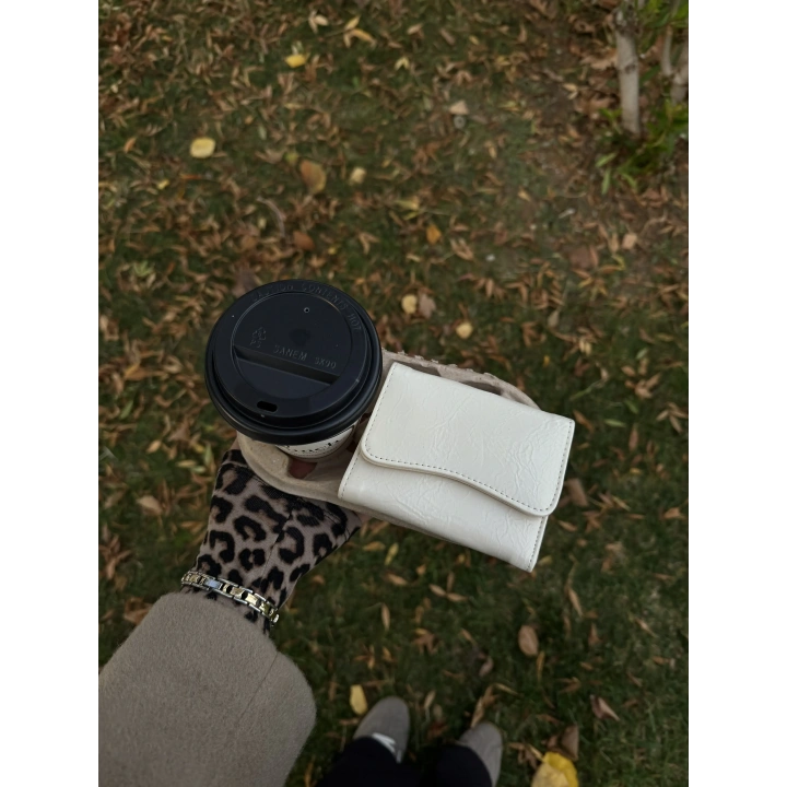 Noa Krem Deri Cüzdan