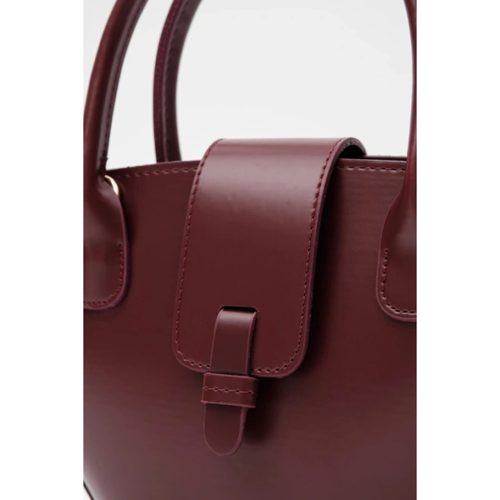 Nola Asimetrik Bordo Çapraz Çanta