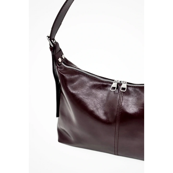 Soho Acı Kahve Ayarlanabilir Askılı Omuz Çantası