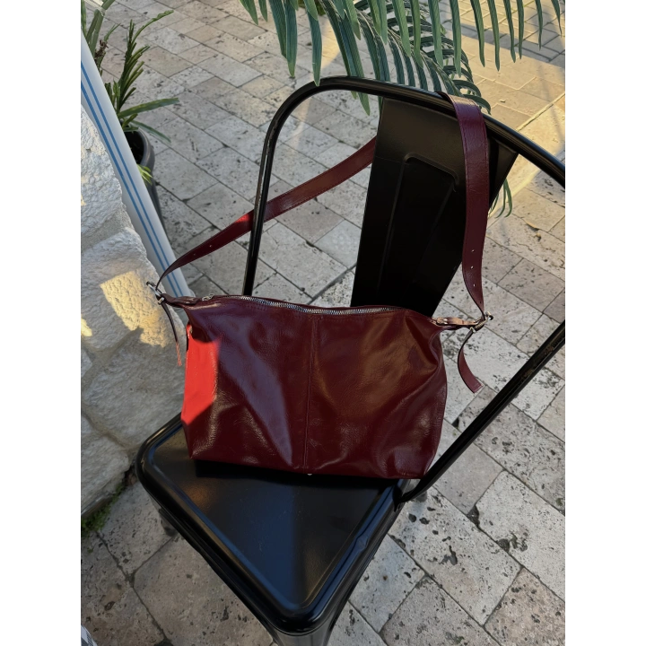 Soho Bordo Ayarlanabilir Askılı Omuz Çantası