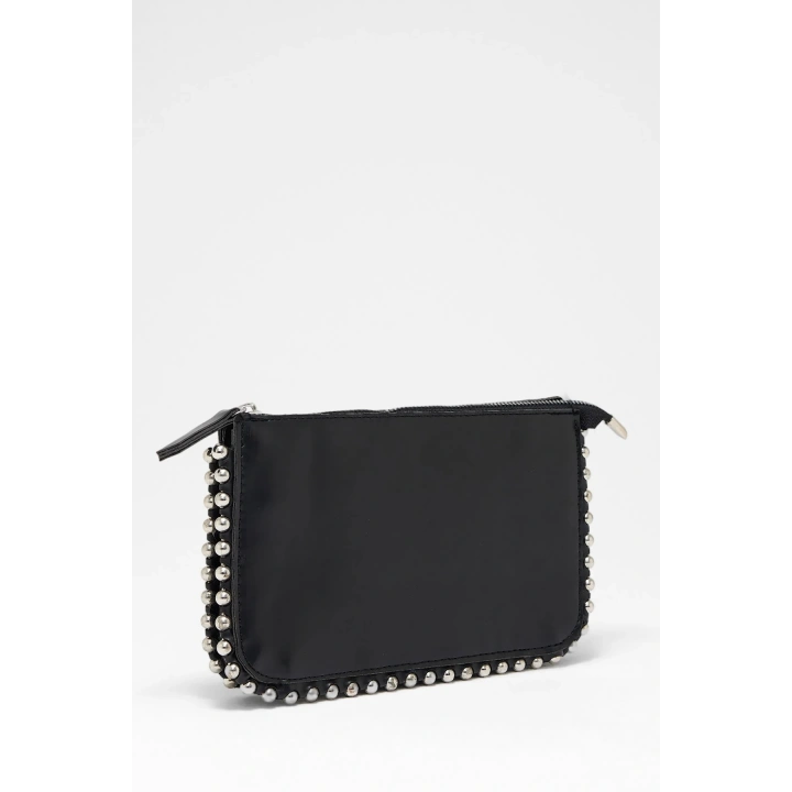 Stra Boncuklu Askılı Çapraz Çanta