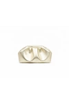 Aura Mini Gold Clutch Omuz ve Çapraz Çanta