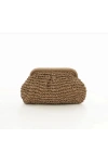 Mng Model Rattan Clutch Çanta