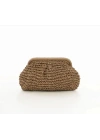 Mng Model Rattan Clutch Çanta