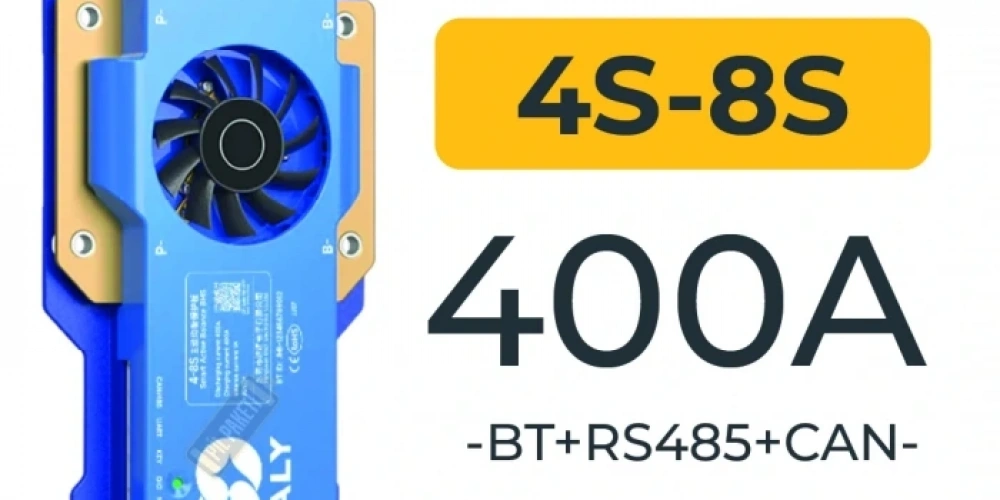 Daly Smart BMS 4S-8S 300A Bluetooth CAN RS485 ile Gelişmiş Batarya Denetimi