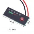 1S (4,2V) LED Lityum Pil Seviye Kontrol Göstergesi