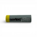 Sertec - Şarjlı Pil - Lityum İyon - 3.7v 2450 mAh - 18650 Boy - 12C - Başsız