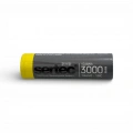 Sertec - Şarjlı Pil - Lityum İyon - 3.7v 3000 mAh - 18650 Boy - 10C - Başsız