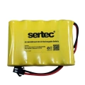 Sertec - Oyuncak Bataryası - Ni-CD - 6 Volt 800 mAh - Sm-2p Soketli