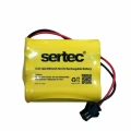 Sertec - Oyuncak Bataryası - Ni-CD - 3.6 Volt 800 mAh - Sm-2p Soketli