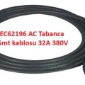 Şarj Soketi IEC 62196 63A Trifaz 380V - 50cm Kablolu