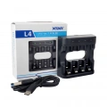 Xtar L4 - Taşınabilir Li-ion/Ni-Mh Pil Şarj Cihazı - 4lü
