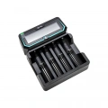 Xtar X4 - Taşınabilir LCD Ekranlı Hızlı Li-ion/Ni-Mh/Ni-Cd Şarj Cihazı / 4lü