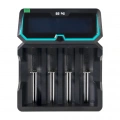 Xtar X4 - Taşınabilir LCD Ekranlı Hızlı Li-ion/Ni-Mh/Ni-Cd Şarj Cihazı / 4lü