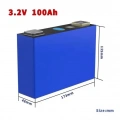 Anc 3.2 Volt 100 Amper Lifepo4 Prizmatik Hücre