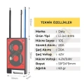 Daly - Lityum İyon Bms - 10s 20a - Balanslı