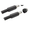 DC Jack Dişi ve DC Şase Erkek 2.1 mm x 5.5 mm Takım