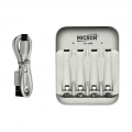 Micron CH1-206B 4 Yuvalı AA / AAA Ni-Mh Şarj Cihazı - Type-C
