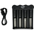 Micron M7002 4 Yuvalı 18650 Li-Ion Pil Şarj Cihazı - Type-C