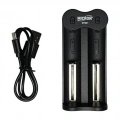 Micron M7001 2 Yuvalı 18650 Li-Ion Pil Şarj Cihazı - Type-C