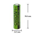 Orion 2200mAh 1.2V Ni-Mh AA Şarj Edilebilir Kalem Pil