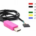 PL2303HXD - 6 Pin USB TTL Seri Dönüştürücü Kablo