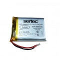 Sertec 104050 3.7V 2500mAh Li-Polymer Pil (Devreli/1.5A)