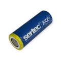 Sertec - 18500 - Lityum İyon - 3.7v 2000 mAh - Şarjlı Pil - Başsız