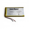 Sertec - Polimer Pil - 1260110 - 3.7 volt 10000 mAh - Devreli