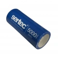 Sertec - Şarjlı Pil - Lityum İyon - 3.7v 5000 mAh - 26650 Boy - Başsız