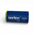 Sertec - Şarjlı Pil - Lityum İyon - 3.7v 850mAh - 18350 Boy - Başsız