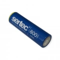 Sertec - Şarjlı Pil - Lityum İyon - 3.7v 800mAh - 14500 Boy - Başlı