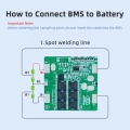 XJ Bms - 4s 40a Starter Bms - Anlık 650 Amper
