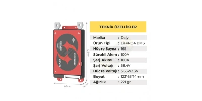 Daly BMS Bağlantı Rehberi: Adım Adım Kurulum