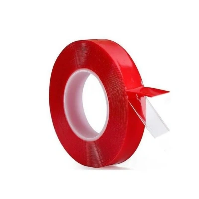 18mm Çift Taraflı Silikonlu Şeffaf Bant 2 Metre