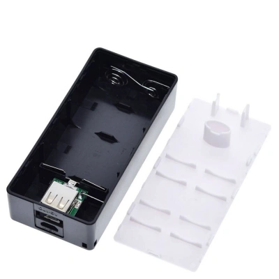 2 Pil Hazneli Powerbank Kutusu ve Devresi