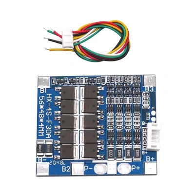 Creatall - 4s 30a Balanslı Lifepo4 Bms - Mavi