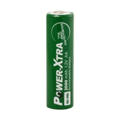 Power-Xtra AA 1.2V 2000mAh Ni-MH Başsız Şarj Edilebilir AA Pil