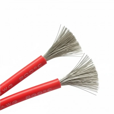 24 AWG Silikon Kablo - Kırmızı