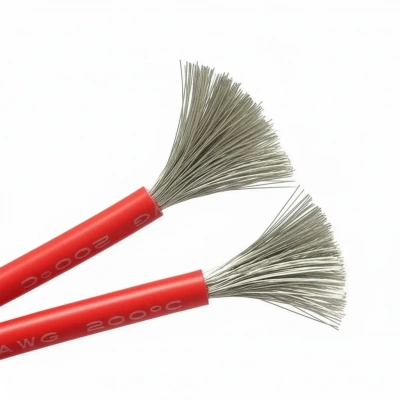 20 AWG Silikon Kablo - Kırmızı