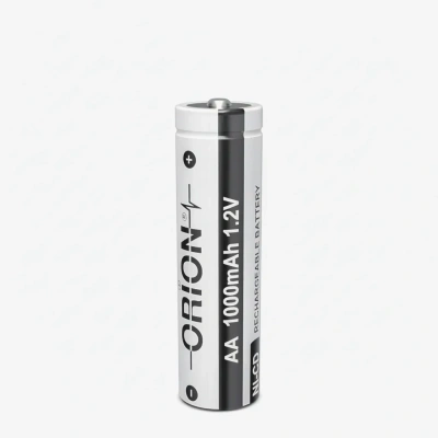 Orion - Şarjlı Pil - Ni-Cd - 1.2v 1000mAh - AA Boy - Başlı