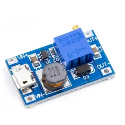 DC to DC Voltaj Yükseltici - MT3608 - Micro USB Girişli