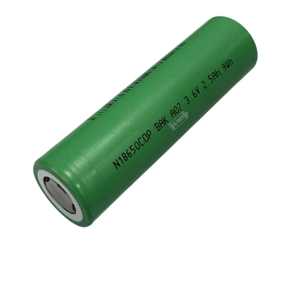 BAK - N18650COP - 3.6V 2400 mAh - Li-ion Pi